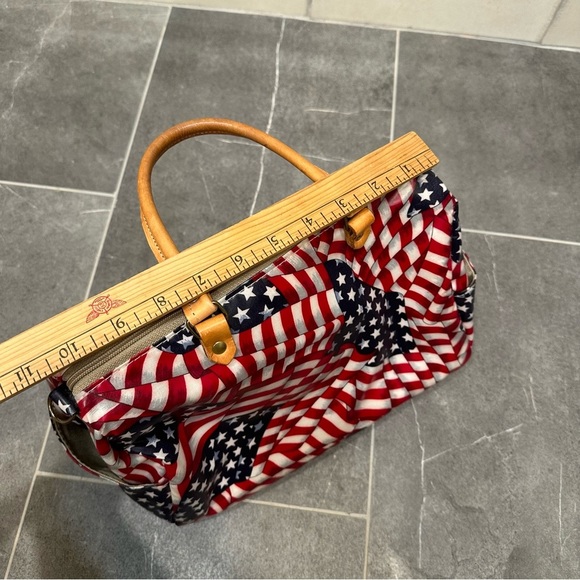 American flag purse handbag bag small red white blue 4th of July patriotic - Picture 11 of 11